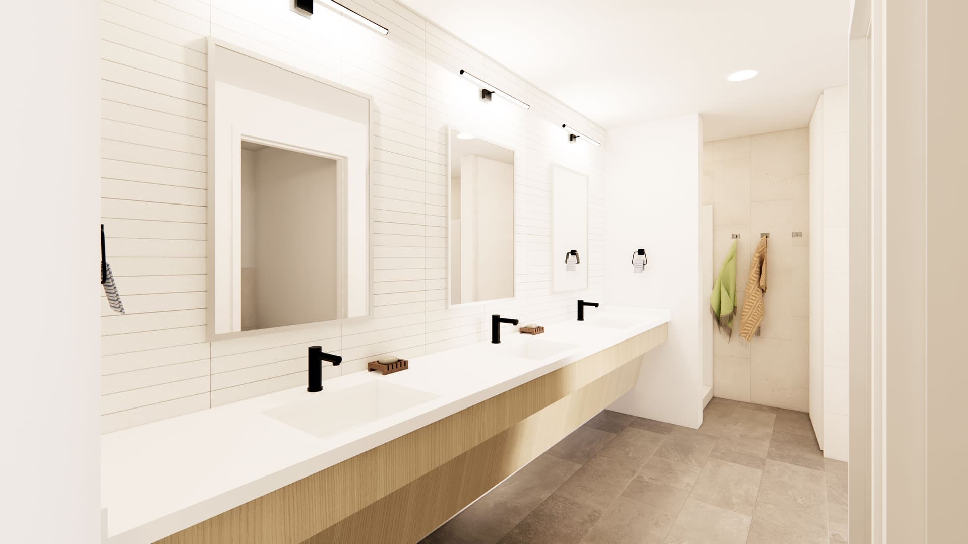 MCC Student Housing Restroom