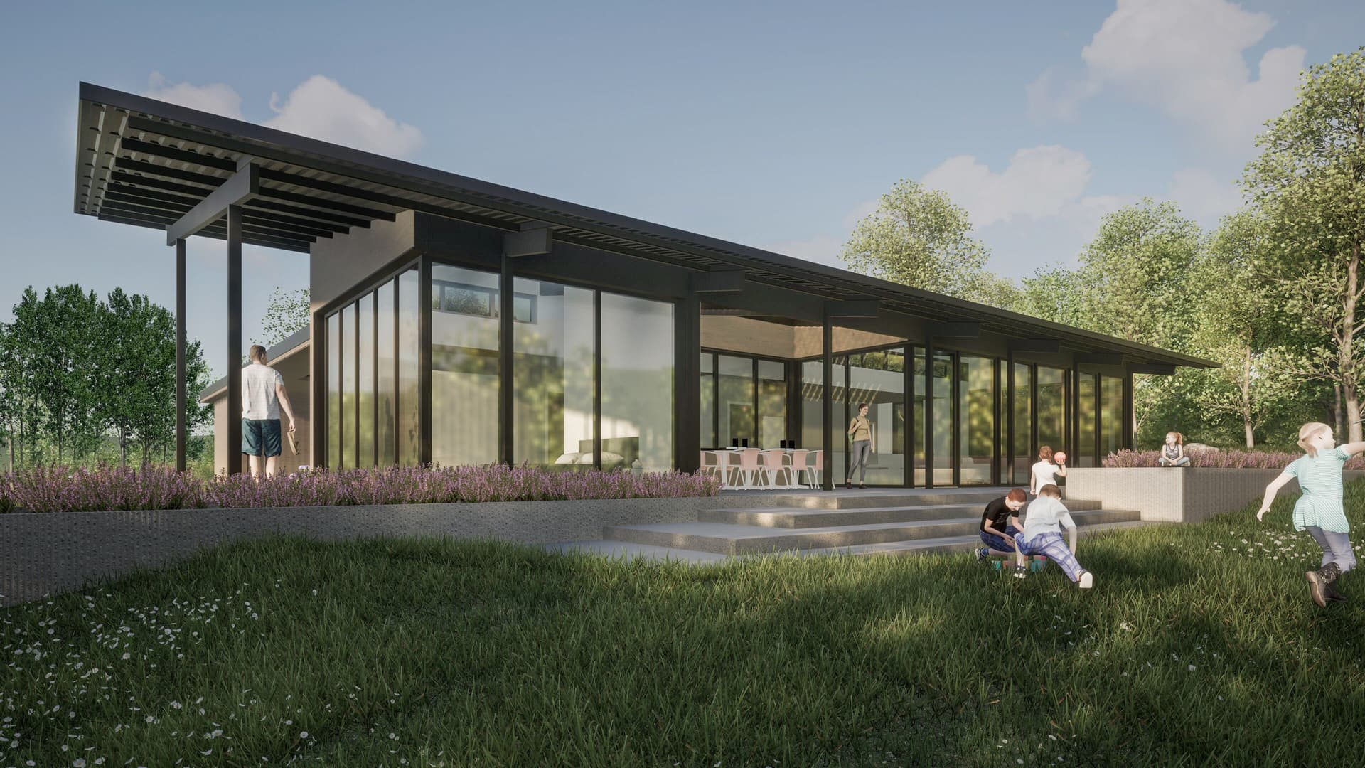Berkshire Meadow Exterior Rendering