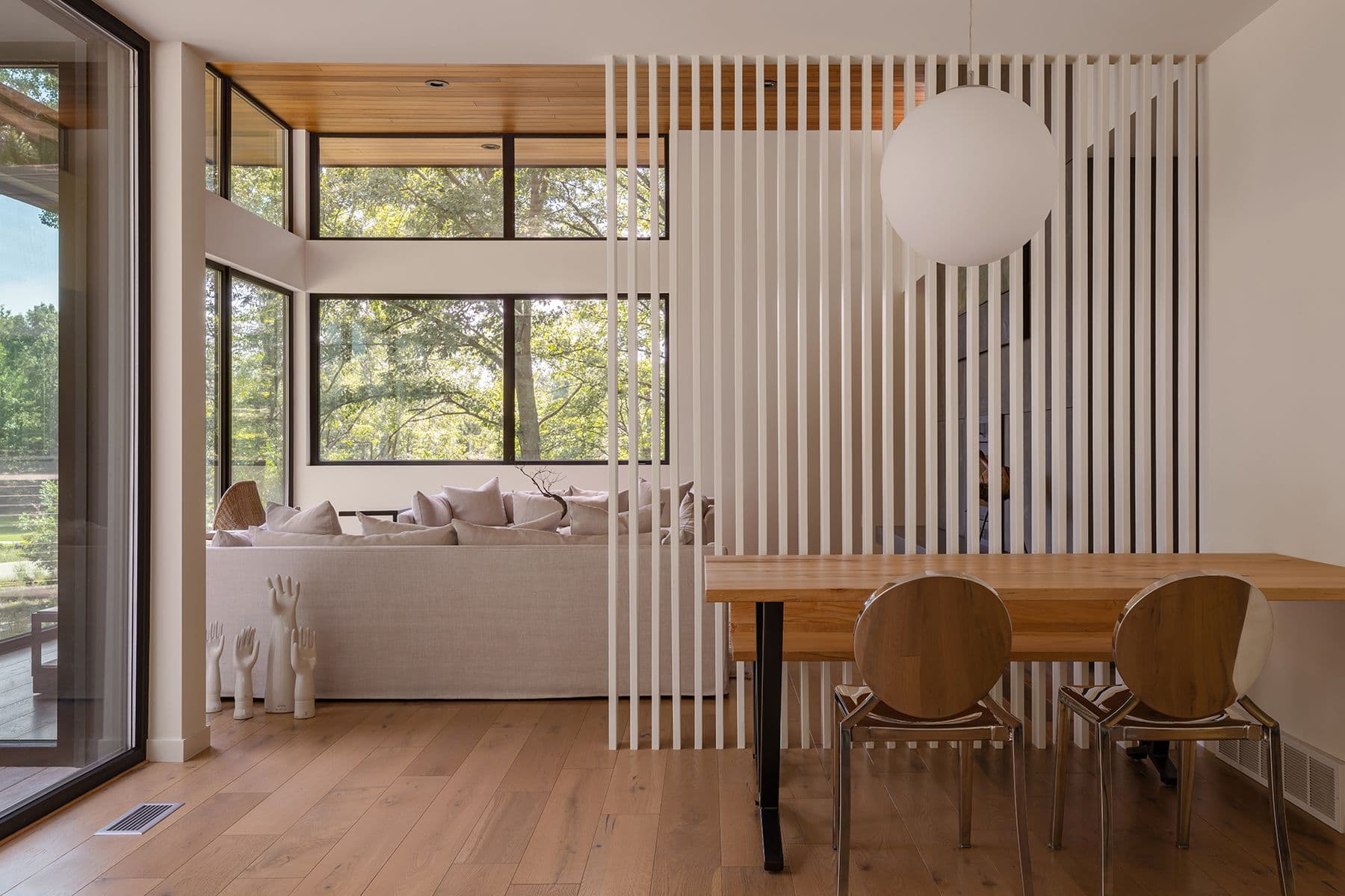 Dune Forest Retreat Dining Area