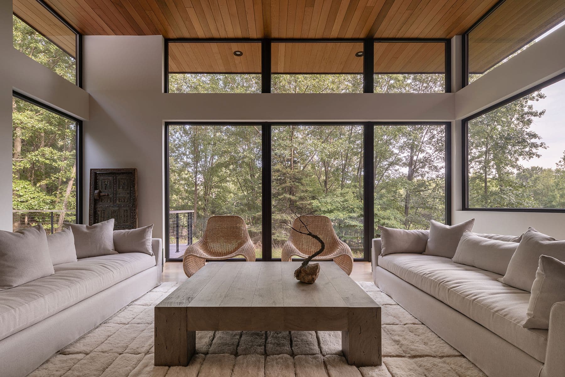 Dune Forest Retreat Living Room