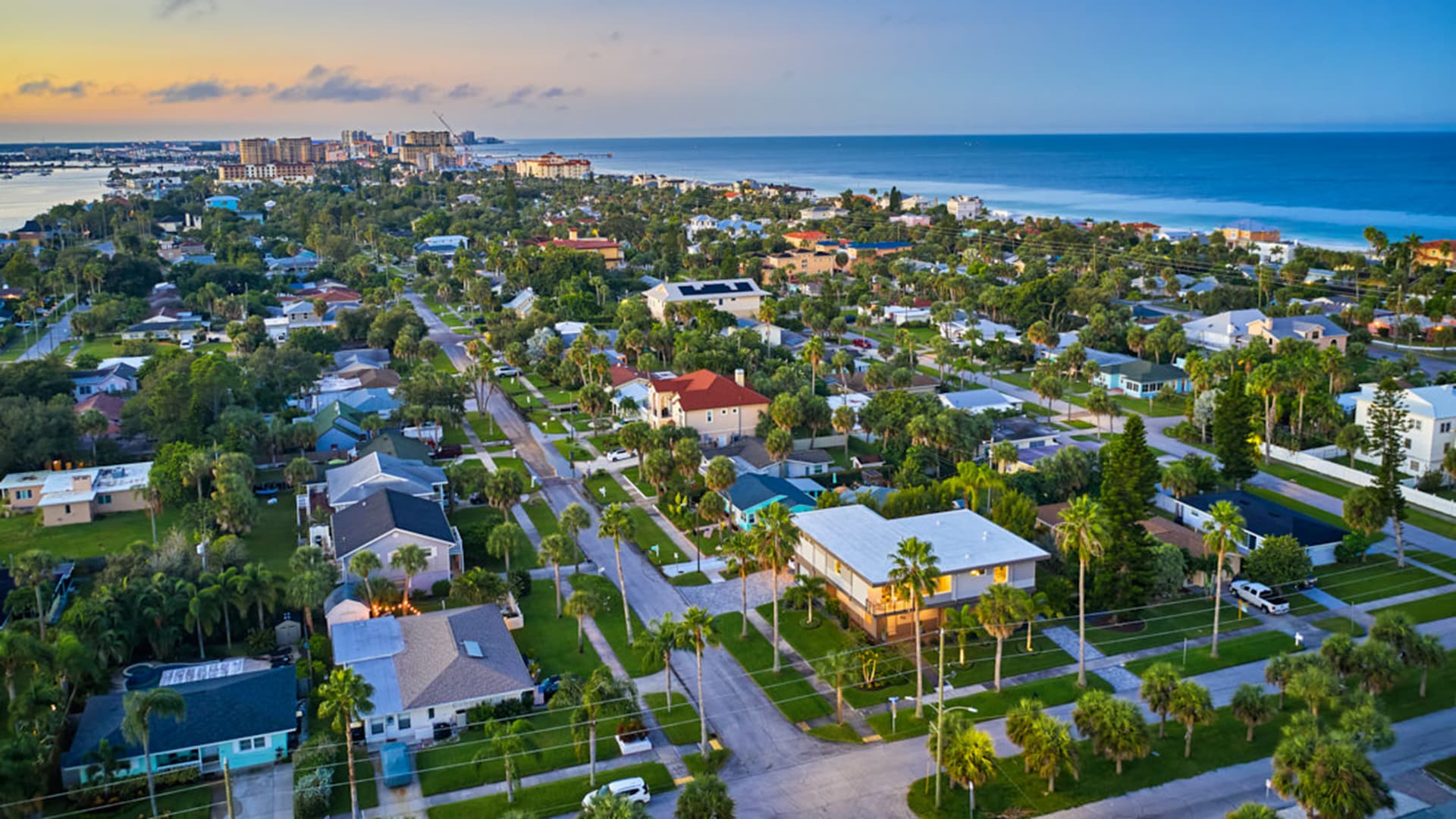 Clearwater Beach Aerial