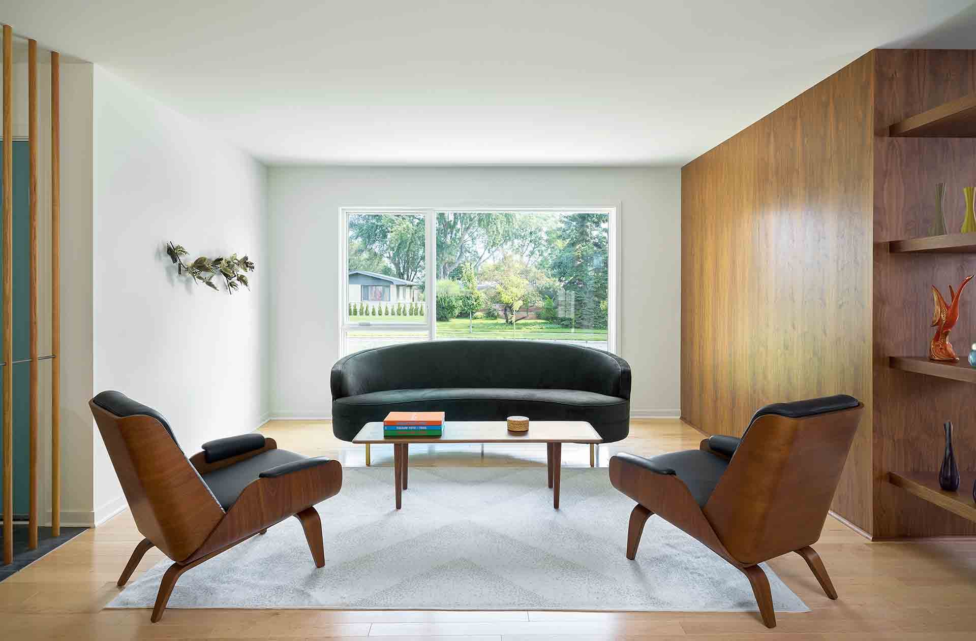 Gladys Mid-Century interior