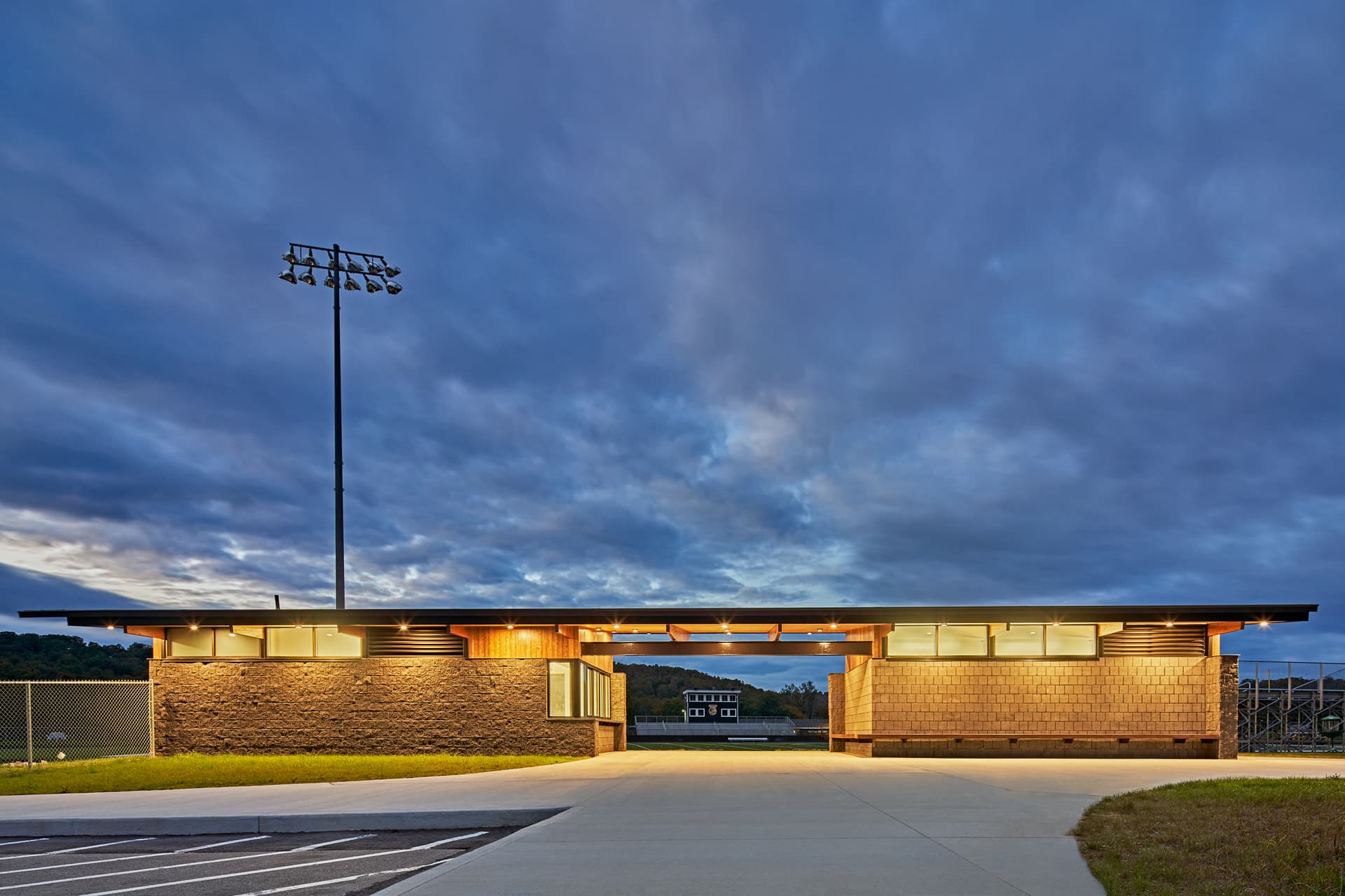 Glen Lake Team Rooms Elevation