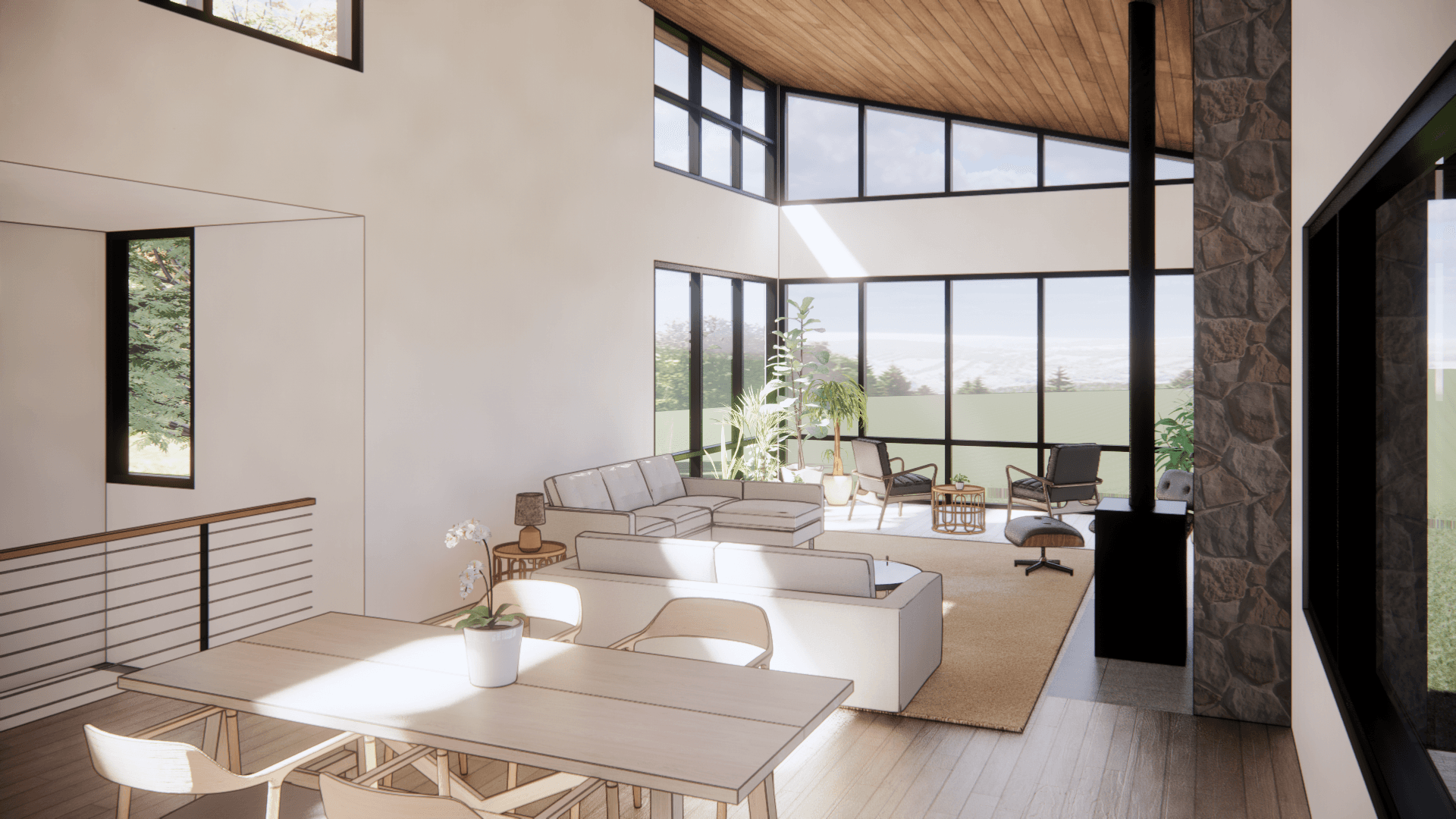 Field and Forest Living Room