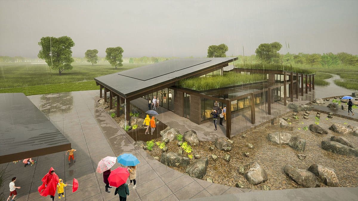 Prairie Pavilion Exterior Rendering