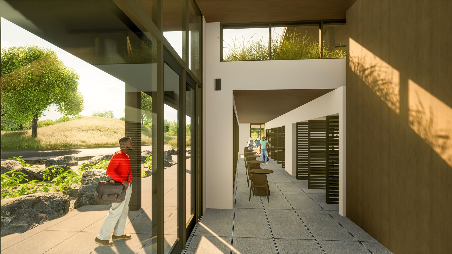 Prairie Pavilion Vestibule