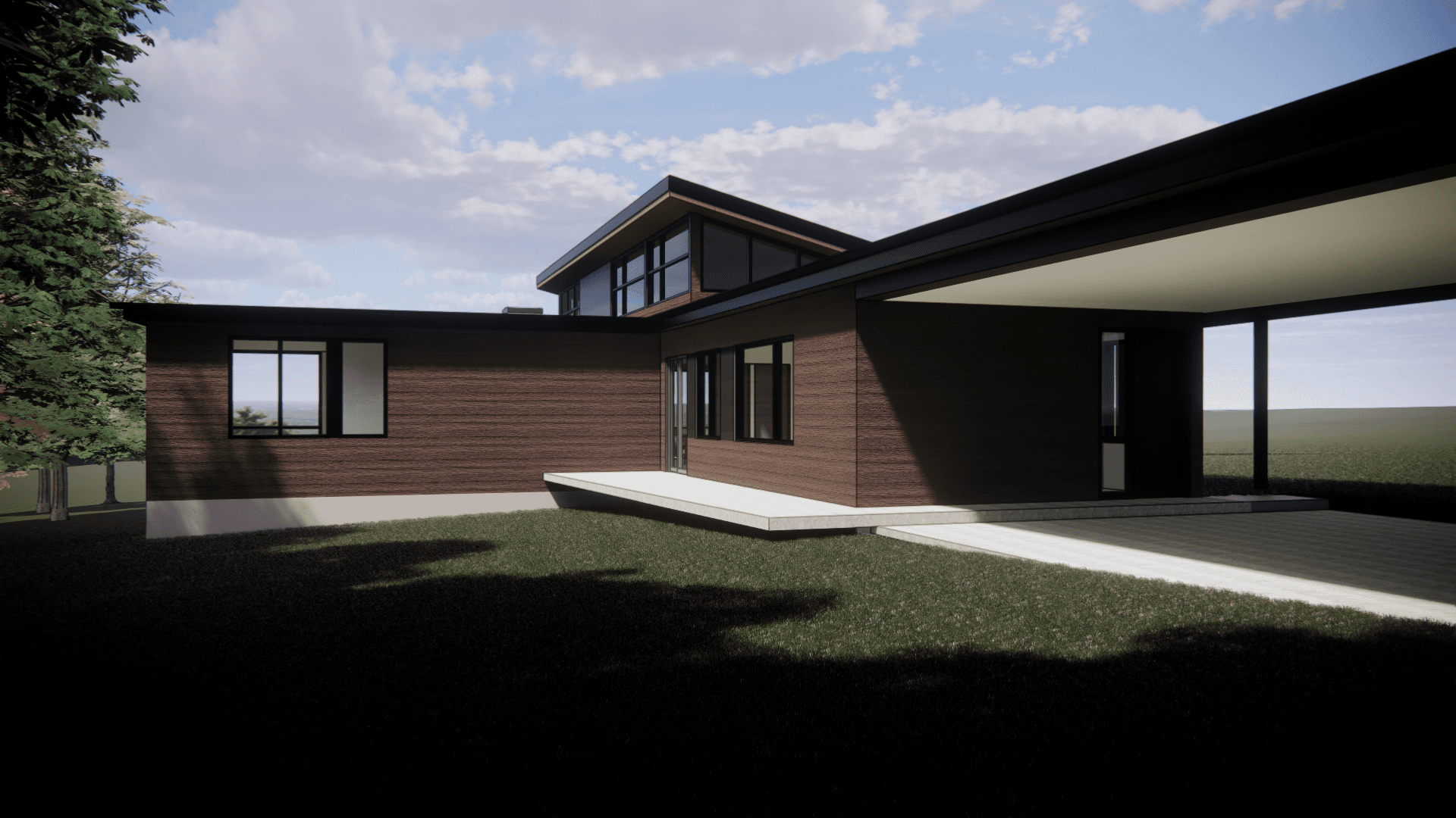 Field and Forest SE View