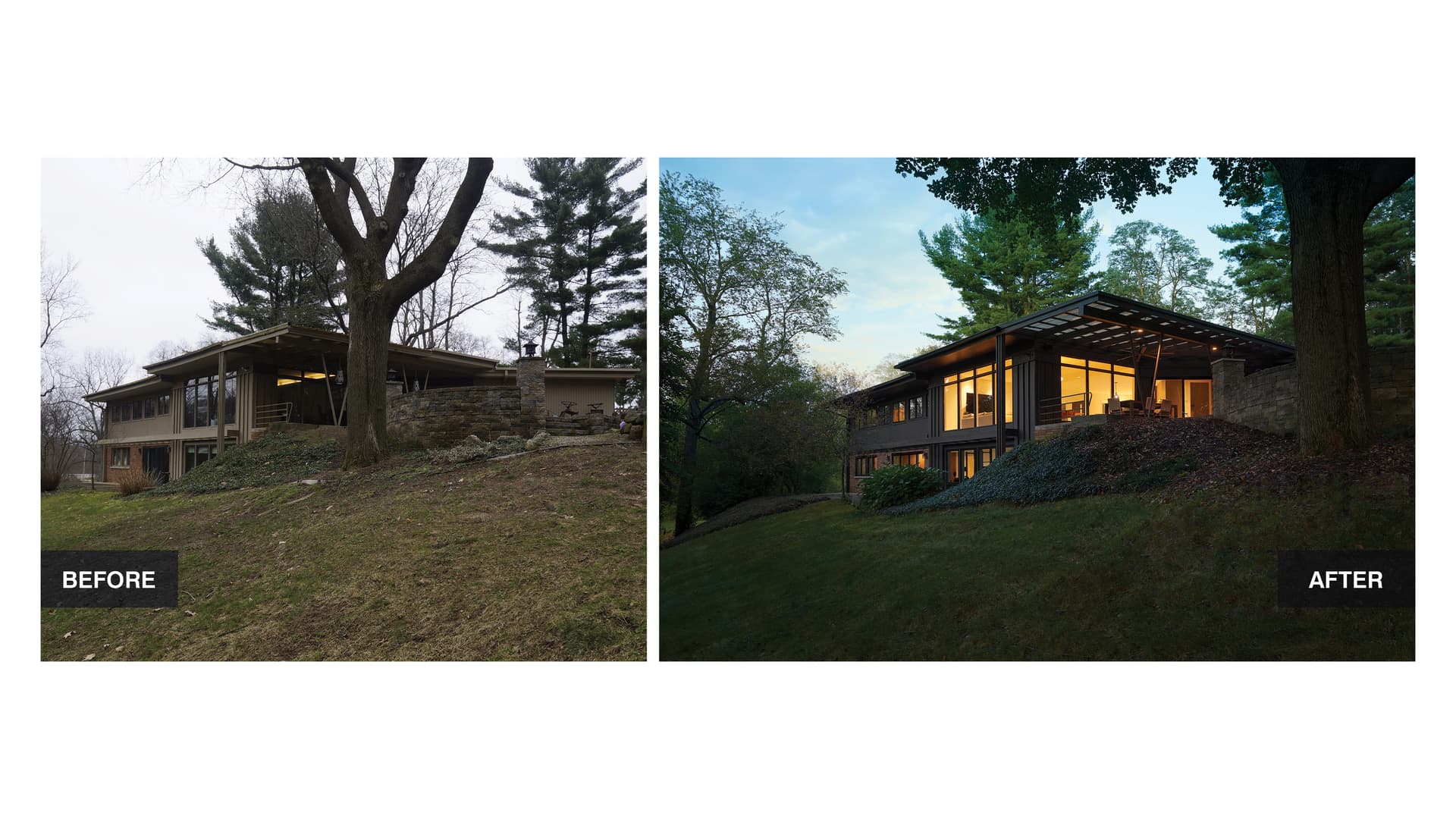 atwater pond before and after