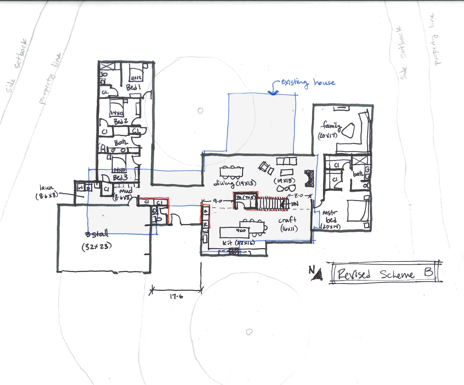 Courtyard Circle Floor Plans