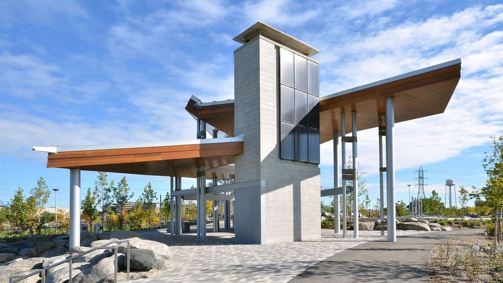 Don River Park Pavilion exterior