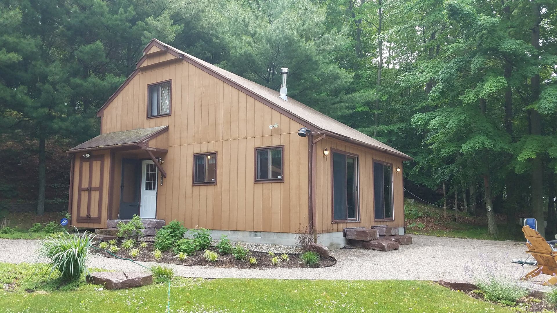 Hamlin Lake original self-built cabin