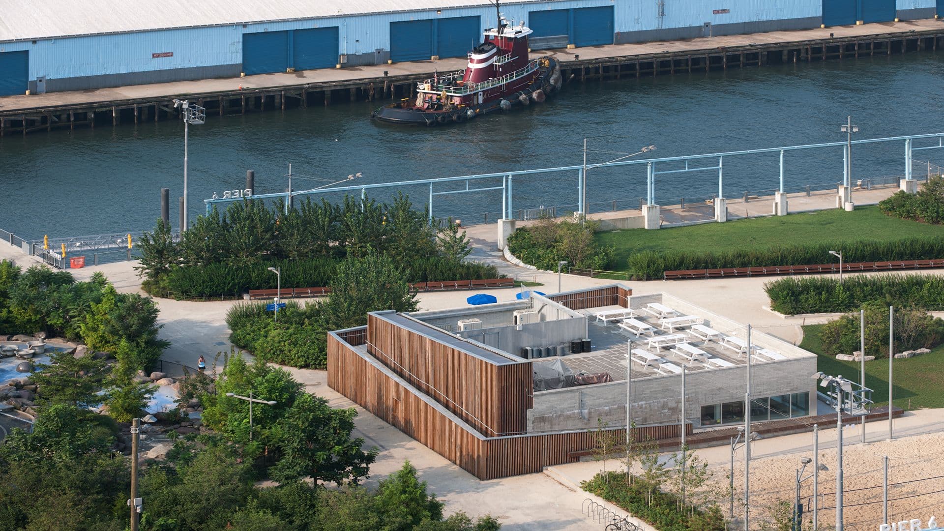 Harborview Cafe, Brooklyn Bridge Park