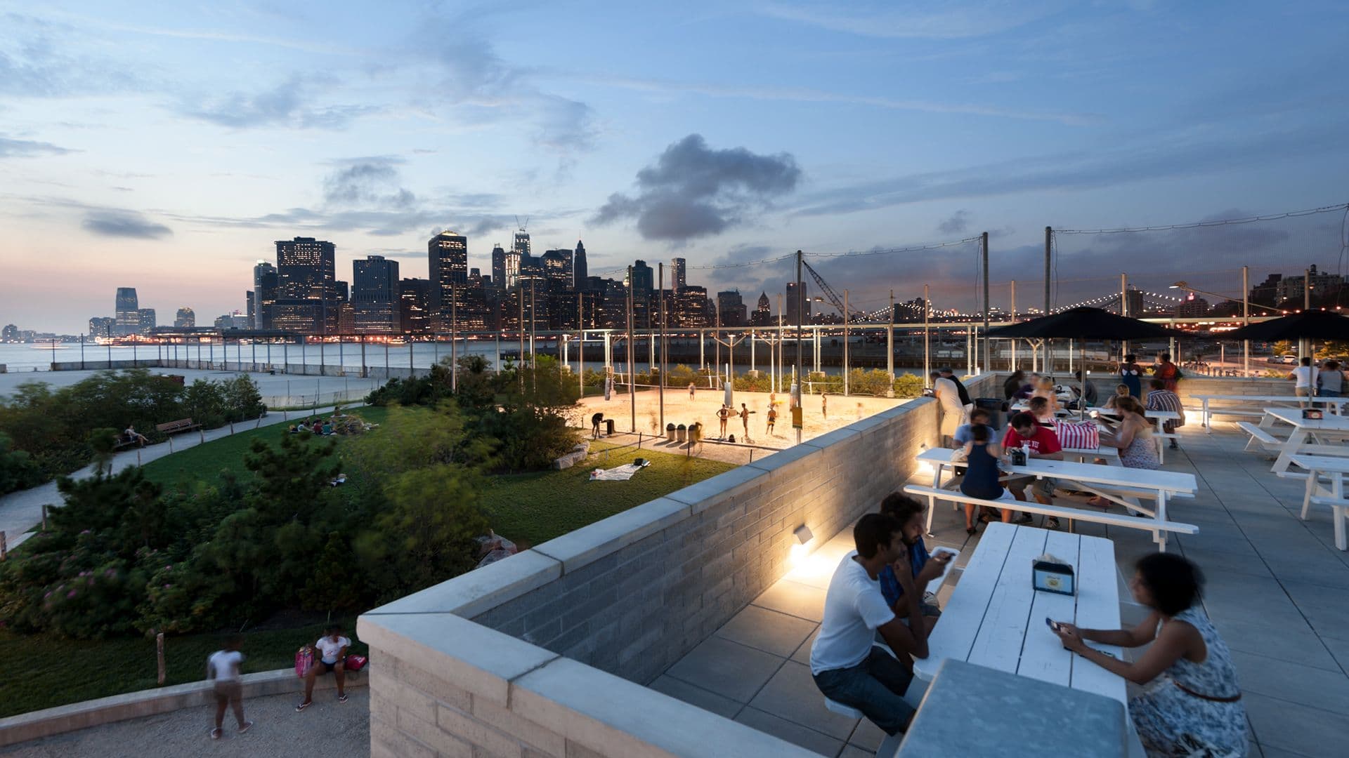 Harborview Cafe, Brooklyn Bridge Park