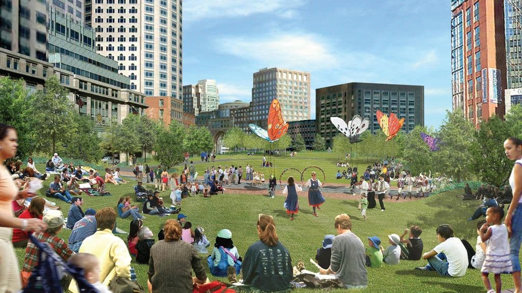 Rose Kennedy Greenway Rowe