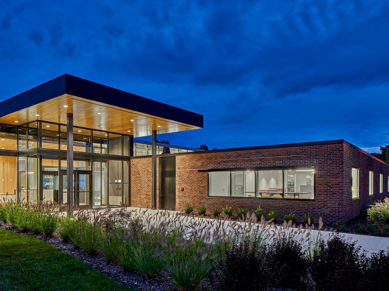 Van Dyken Mechanical Building Entry