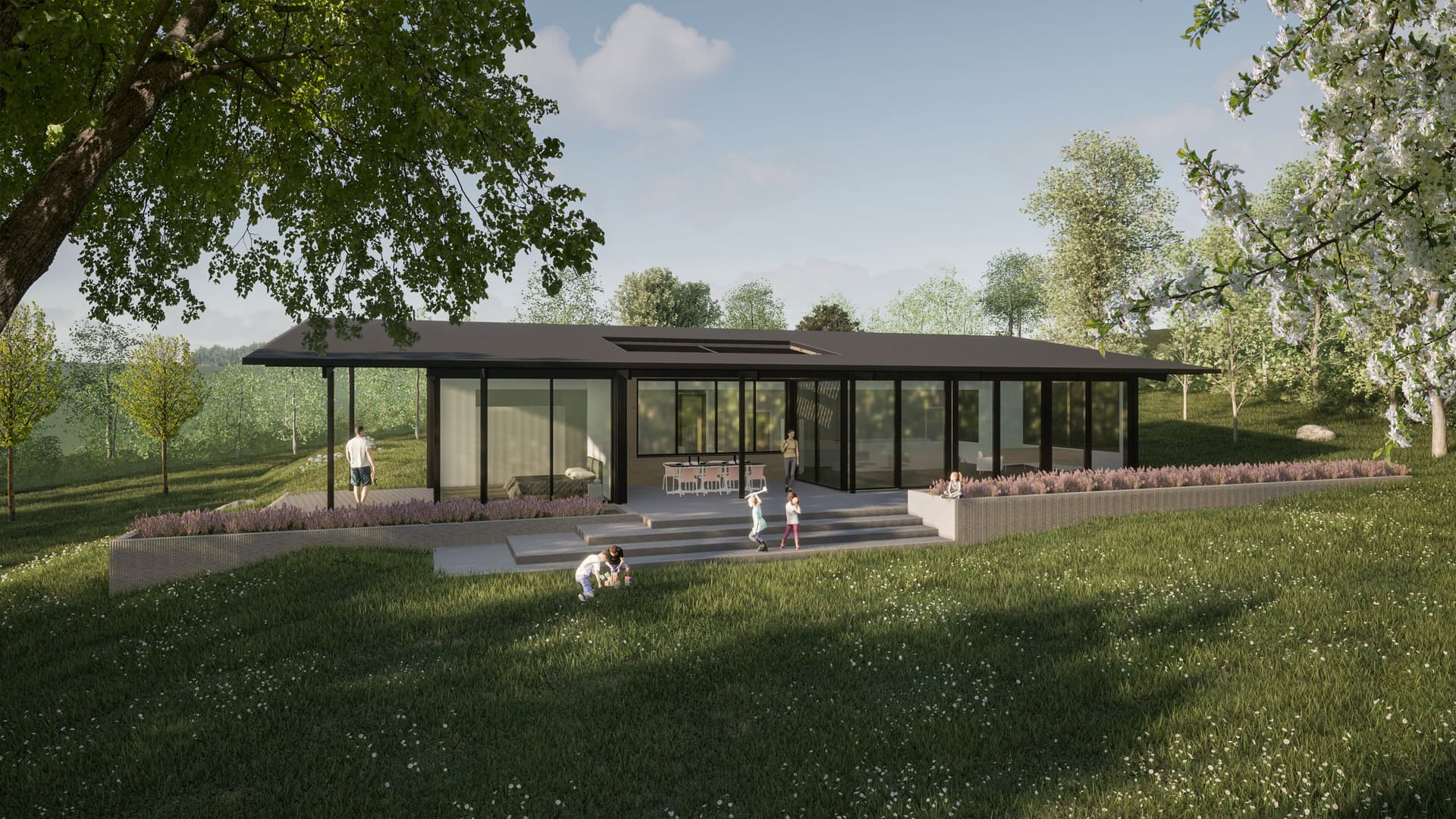 Berkshire Meadow Exterior Rendering