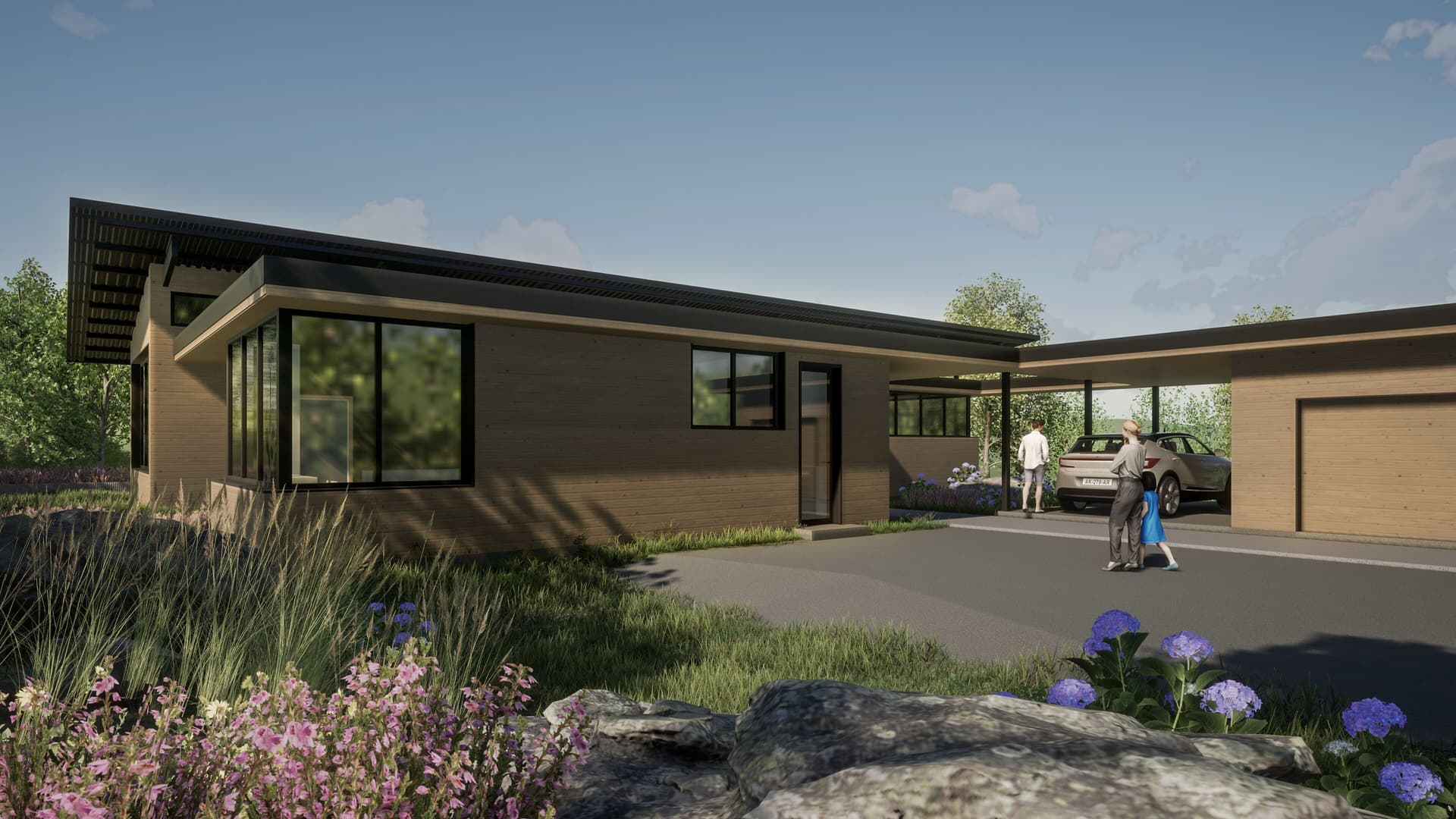 Berkshire Meadow Rendering