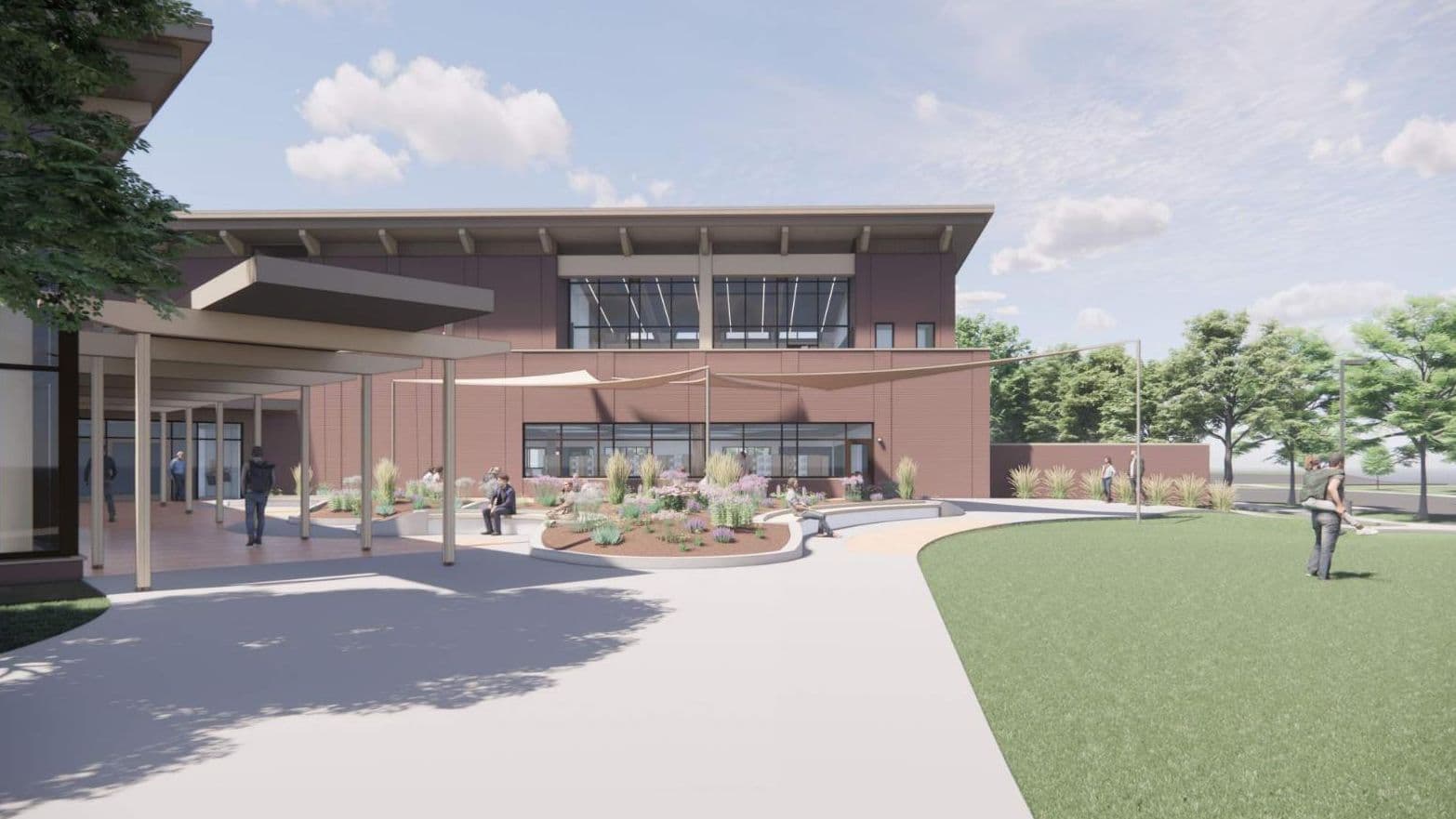 Walker KDL Courtyard