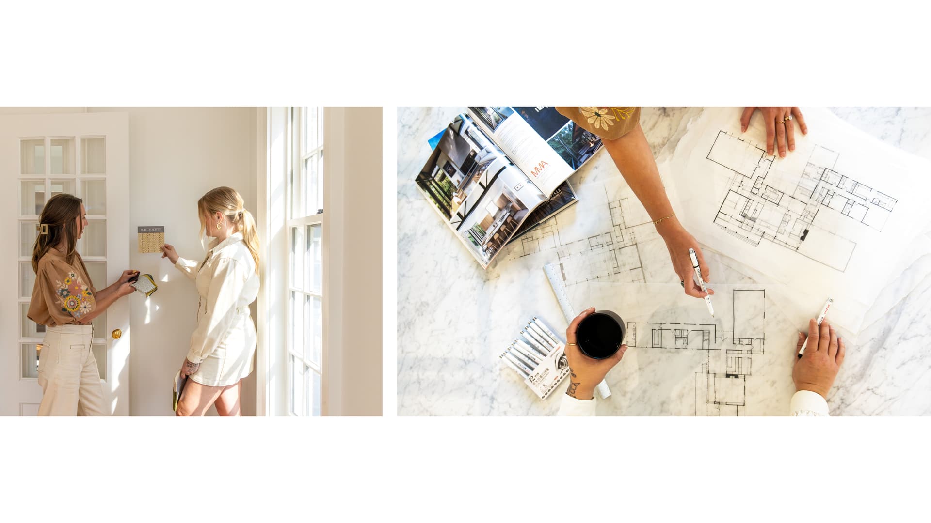 Interiors Team Side by Side